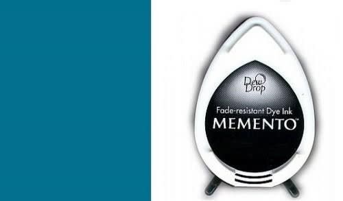 Memento Memento Dew Drop inktkussen Teal Zeal