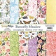 ScrapBoys ScrapBoys Butterfly Meadow paperset 12 vl+cut out elements-DZ