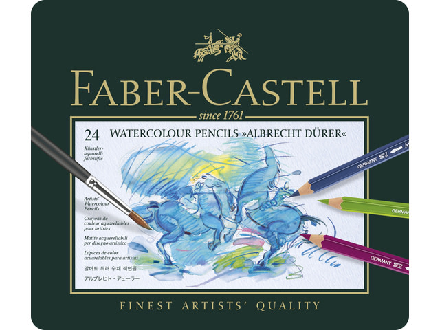 Faber Castell aquarelpotlood Faber-Castell Albrecht Dürer etui à 24 stuks