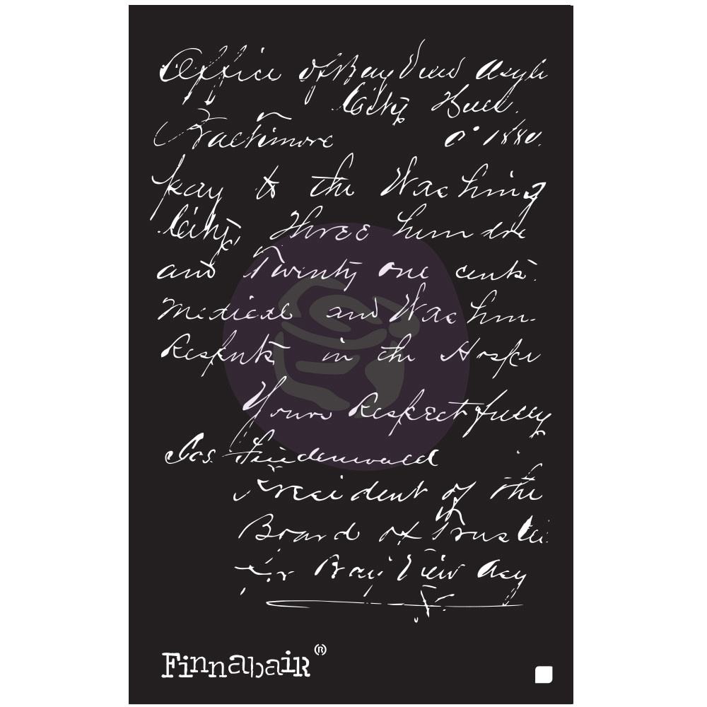 Finnabair Read My Letter 6x9 Inch Stencil (967970)