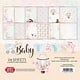 Craft&You Craft&You Baby Toys Small Paper Pad 6x6" 24 vel
