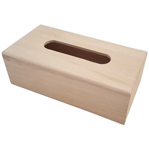 CraftEmotions Houten tissue box