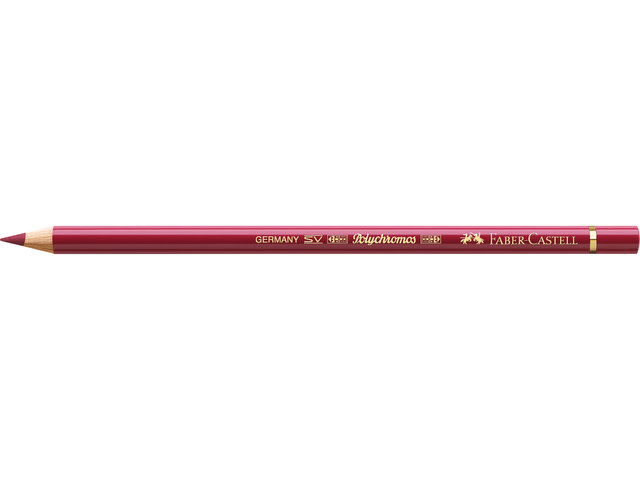 Faber Castell kleurpotlood Faber-Castell Polychromos 225 donkerrood