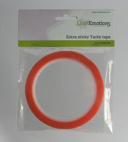 CraftEmotions CraftEmotions Extra sticky tape 3 mm 10 MT  1 RL