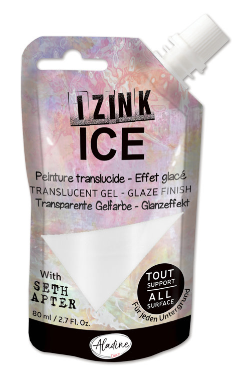 Aladine IZINK ICE NACRE - SNOWBALL - 80 ML