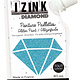 Aladine IZINK Diamond glitterverf/pasta - 80 ml, hemelsblauw