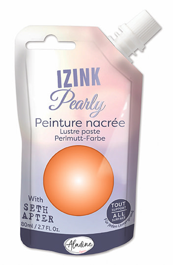 Aladine IZINK PEARLY - TANGERINE 80 ML