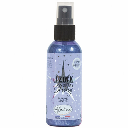 Aladine IZINK SPRAY SHINY - PASTEL LILAC