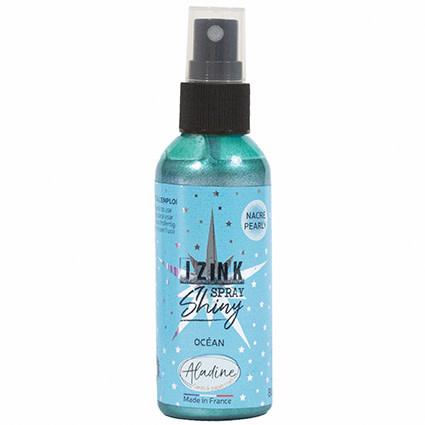 Aladine IZINK SPRAY SHINY - OCEAN