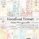 craftoclock woodland friends 30.5x30.5