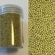 hobby&crafting fun Mini pearls (zonder gat) 0,8-1,0mm goud 22 gram