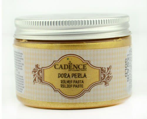 Cadence Cadence Dora Perla Met. Relief Pasta Goud