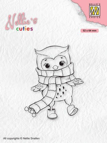 Nellie's choice Nellies Choice Clearstamp - Christmas Cuties - Uil NCCS013