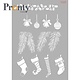 Pronty Pronty Mask stencil Kerstranden 470.803.082 A4