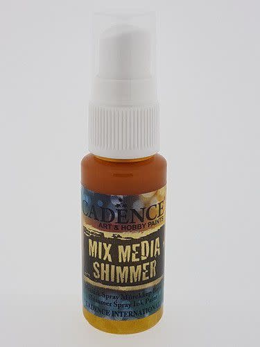 Cadence Cadence Mix Media Shimmer metallic spray Geel 01 139 0002 0025 25 ml