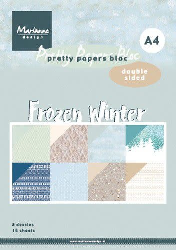 Marianne D Marianne D Paper pad Frozen Winter PK9172 A5