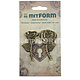 Mitform Mitform Flowers 1 Metal Embellishments (MITS058)