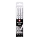 Sakura Sakura • Gelly roll gelpen 05, 08 & 10 Wit 3stuks