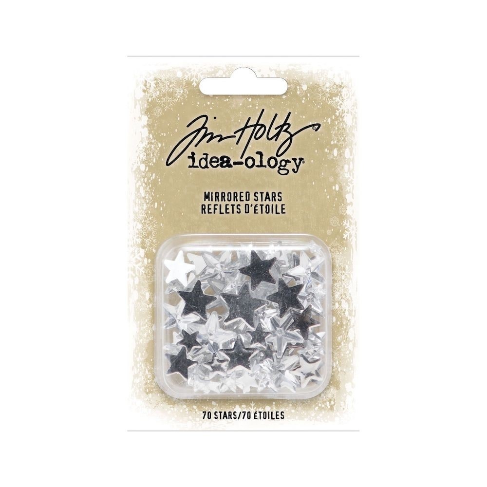 Tim Holz Idea-ology Tim Holtz Christmas Mirrored Stars (TH94207)