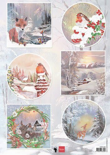 Marianne D Marianne D Decoupage Winter wishes - Vos EWK1286 A4 (07-21)