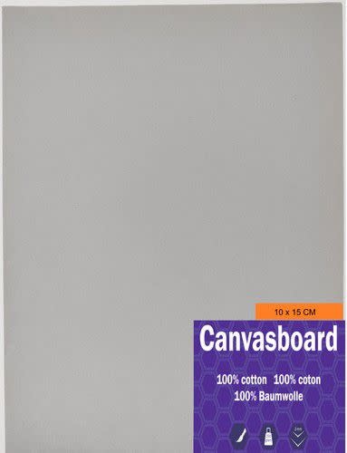 CraftEmotions Canvasboard 10x15CM 3 mm (05-21) 250 gram