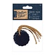 Docrafts Denim Tags (6pk) - Scalloped Circle