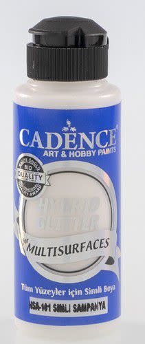 Cadence Cadence Hybride acrylverf Glitter Goud - Champaigne 01 189 0101 0120 120 ml