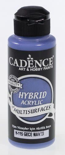 Cadence Cadence Hybride acrylverf (semi mat) Nachtblauw 01 001 0115 0120 120 ml