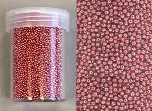 hobby&crafting fun Mini pearls (zonder gat) 0,8-1,0mm koraal 22 gram 12342-4212