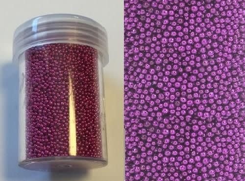 hobby&crafting fun Mini pearls (zonder gat) 0,8-1,0mm violet 22 gram 12342-4209