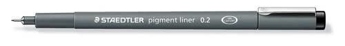 Staedtler Staedtler pigment liner fineliner 0,2 mm zwart 308 02-9