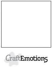 CraftEmotions CraftEmotions karton glad wit SC-02 A4 250gr