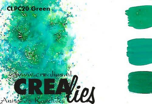 Crealies Crealies Pigment Colorzz poeder Groen CLPC20