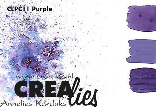 Crealies Crealies Pigment Colorzz poeder Paars CLPC11