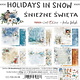 craftoclock HOLIDAYS IN SNOW - A SET OF PAPERS 15,25X15,25CM