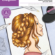 Crafter's Companion Natural Beauty Clear Stamp Timeless Braids (CC-STP-TIBR)