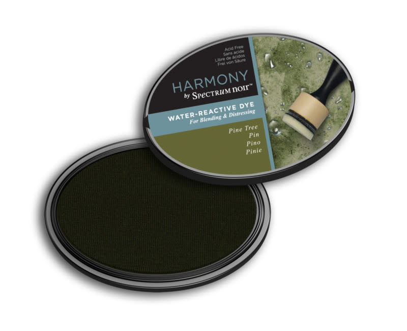 spectrum noir Spectrum Noir Inktkussen - Harmony Water Reactive - Pine Tree