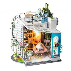 Robotime ROBOTIME DIY HOUSE DORA’S LOFT DG120 23X16X26CM.