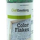 CraftEmotions CraftEmotions Color Flakes - Graniet Groen Zwart Paint flakes 90gr