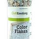 CraftEmotions CraftEmotions Color Flakes - Graniet Grijs Terra Paint flakes 90gr