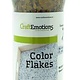 CraftEmotions CraftEmotions Color Flakes - Graniet Bruin Paint flakes 90gr