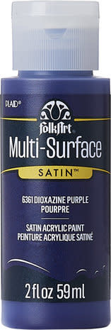 Folkart Multi-Surface Satin Dioxazine Purple 2 fl oz (6361)