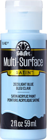 Folkart Multi-Surface Satin Light Blue 2 fl oz (2923)