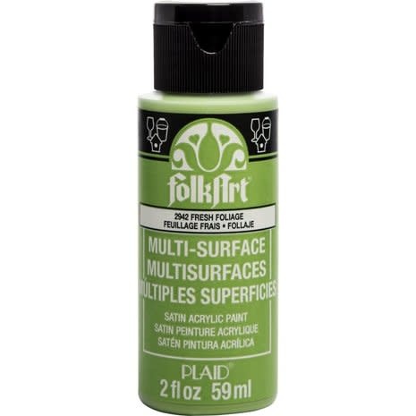 Folkart Multi-Surface Satin Fresh Foliage 2 fl oz (2942)