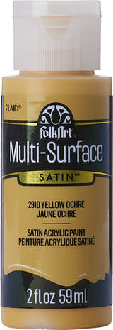Folkart Multi-Surface Satin Yellow Ochre 2 fl oz (2910)