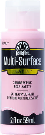 Folkart Multi-Surface Satin Baby Pink 2 fl oz (2940)
