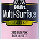 Folkart Multi-Surface Satin Baby Pink 2 fl oz (2940)