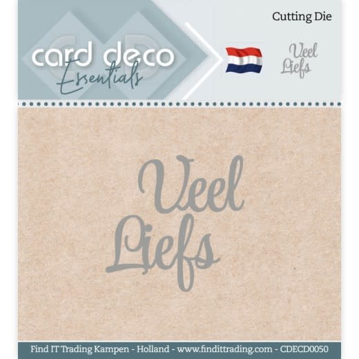 Card deco Veel Liefs - Cutting Dies by Card Deco Essentials