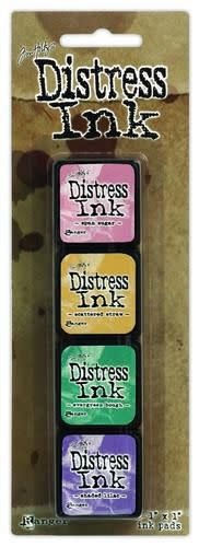 Ranger Ranger Distress Mini Ink Kit 4 TDPK40347 Tim Holtz