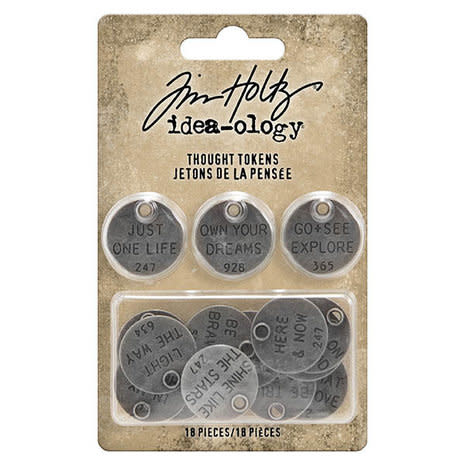 Tim Holz Tim Holtz Thought Tokens (TH94024)